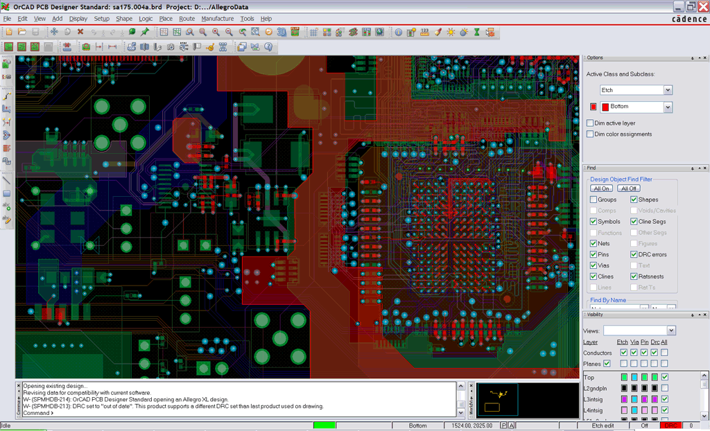 OrCAD PCB Editor - Technologie des plans de cuivre dynamiques